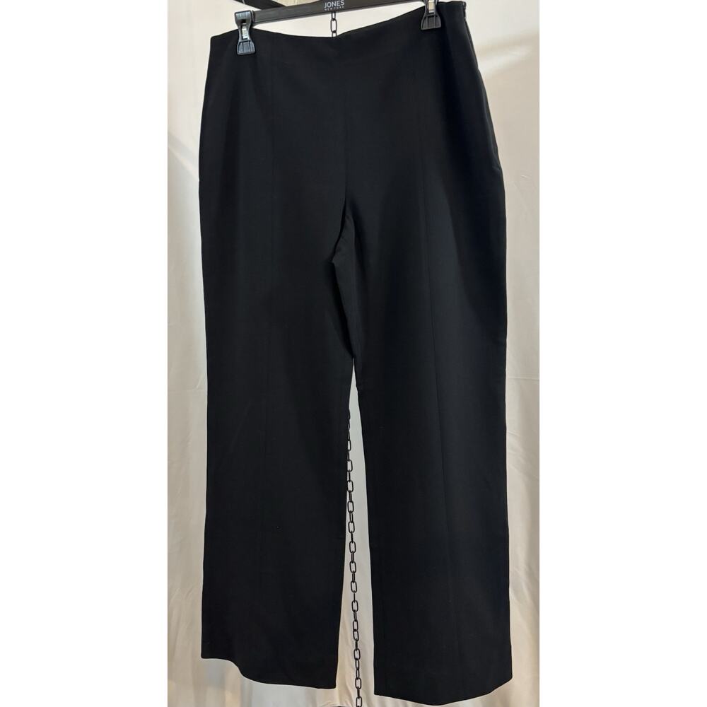 🔥SALE🔥 Women’s Giorgio Armani Black Wide Leg Side Zip Pants XL Quiet Luxury